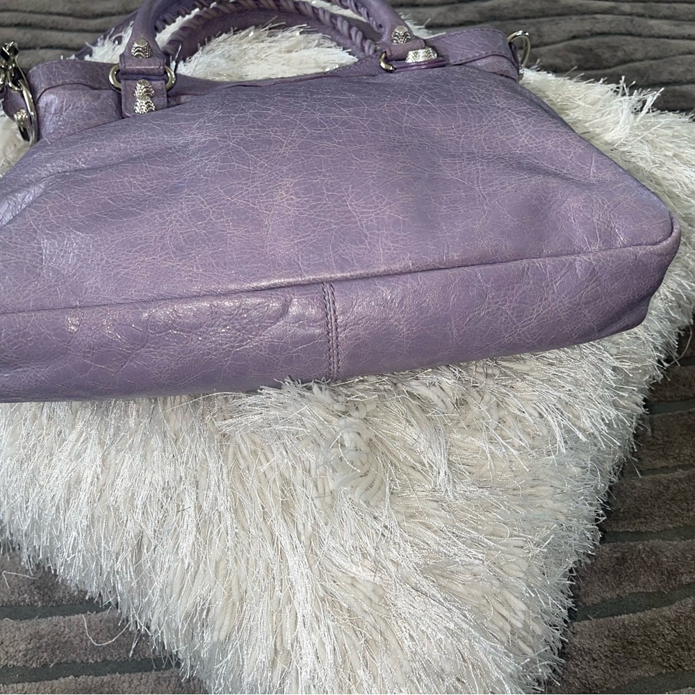 Balenciaga Purple City Bag - Picture 6 of 16